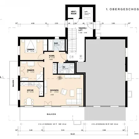 Roossi-huus 1 Appartement